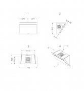 Novy Dunsthauben-Kochfeld Set, 7859 + 1763/2, mit 5 Jahren Garantie!
