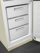 SMEG FAB32RCR3 Khl-Gefrier-Kombination, Creme, Rechtsanschlag, Energieeffizienzklasse A+++, mit 5 Jahren Garantie!