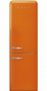 SMEG FAB32ROR3 Khl-Gefrier-Kombination, Orange, Rechtsanschlag, Energieeffizienzklasse A+++, mit 5 Jahren Garantie!