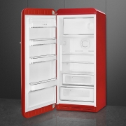 SMEG FAB28LRD3 Standkhlschrank, Rot, Linksanschlag, Energieeffizienzklasse A+++, mit 5 Jahren Garantie!