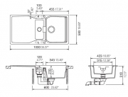 Schock Kyoto D-150 Einbau/Auflage, Silverstone