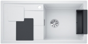 Blanco Sity XL 6 S Einbausple, Zubehr lava grey, Farbe weiss, InFino Ablauf, 525051