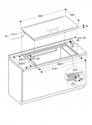 Gaggenau CX 492 100,Vollflchen-Induktions-Kochfeld, 90 cm. Mit 5 Jahren Garantie!