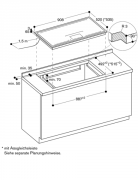 Gaggenau CX 492 110,Vollflchen-Induktions-Kochfeld, 90 cm. Mit 5 Jahren Garantie!