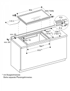 Gaggenau CX 482 110,Vollfl�chen-Induktions-Kochfeld, 80 cm. Mit 5 Jahren Garantie!