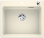 Blanco Etagon 6 Etagenbecken, Silgranit PuraDur 2, Farbe jasmin, InFino Ablauf, 524534