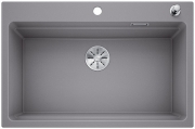 Blanco Etagon 8 Etagenbecken, Silgranit PuraDur 2, Farbe alumetallic, InFino Ablauf, 525179