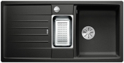 Blanco Lexa 6 S Silgranit PuraDur 2, Farbe anthrazit, InFino Ablauf, 524930