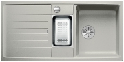 Blanco Lexa 6 S Silgranit PuraDur 2, Farbe perlgrau, InFino Ablauf, 524933