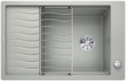 Blanco Elon XL 6 S Silgranit PuraDur 2, Farbe perlgrau, InFino Ablauf, 524837