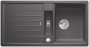 Blanco Lexa 5 S Silgranit PuraDur 2, Farbe felsgrau, InFino Ablauf, 524921