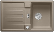 Blanco Lexa 45 S Silgranit PuraDur 2, Farbe tartufo, InFino Ablauf, 524907