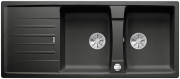 Blanco Lexa 8 S Silgranit PuraDur 2, Farbe anthrazit, InFino Ablauf, 524970