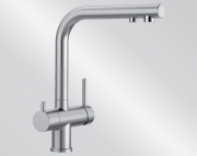 Blanco Fontas II Filter, Hochdruck Festauslauf, Edelstahl finish, 525228