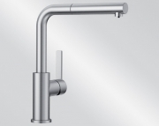 Blanco Lanora-S, Edelstahl gebrstet, Niederdruck, 525126