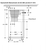 Gaggenau AC 200 181, Lfterbaustein, 70 cm. Mit 5 Jahren Garantie!