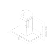 Elica Thin IX/A/60 Wandhaube Edelstahl, PRF0144970. Mit 5 Jahren Garantie!