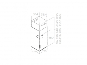 Elica Haiku ISLAND CONCRETE/A/32 Inselhaube Feinsteinzeug Zementeffekt, PRF0146281. Mit 5 Jahren Garantie!