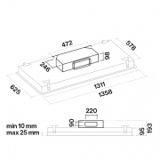 Einzelstck Falmec Motor Flach, 101327
