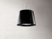 Elica Grace BL/F 51 Inselhaube Edelstahl, Glas schwarz, PRF0010393C. Mit 5 Jahren Garantie!