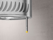 Elica NAKED URBAN ZINC/F/25 Inselhaube Zinkoptik, PRF0147734. Mit 5 Jahren Garantie!