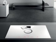 Elica Nikolatesla Switch WH/F/83 Induktionskochfeld mit Dunstabzug, weisses Glas, PRF0146213. Mit 5 Jahren Garantie!