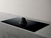 Elica Nikolatesla Upside BL/F/83 Induktionskochfeld mit Dunstabzug, schwarzes Glas, PRF0146217. Mit 5 Jahren Garantie!