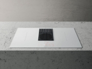 Elica Nikolatesla Libra BL/F/83 Induktionskochfeld mit Dunstabzug, schwarzes Glas, PRF0147745. Mit 5 Jahren Garantie!