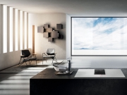 Elica Nikolatesla Libra WH/F/83 Induktionskochfeld mit Dunstabzug, weisses Glas, PRF0147775. Mit 5 Jahren Garantie!