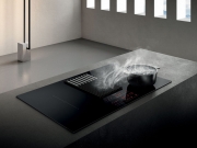 Elica Nikolatesla Libra WH/F/83 Induktionskochfeld mit Dunstabzug, weisses Glas, PRF0147775. Mit 5 Jahren Garantie!