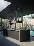 Falmec Spazio, Inselhaube, 180 cm, Edelstahl, mit 5 Jahren Garantie