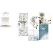 Falmec Bellaria, Luftreiniger, weiss satiniert, mit 5 Jahren Garantie