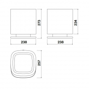 Falmec Bellaria, Luftreiniger, weiss satiniert, mit 5 Jahren Garantie