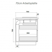 Falmec Quantum, Induktionskochfeld mit integrierter Absaugung, 84 cm, mit 5 Jahren Garantie!