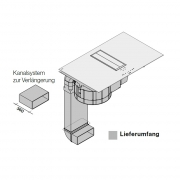 Falmec Quantum, Induktionskochfeld mit integrierter Absaugung, 84 cm, mit 5 Jahren Garantie!