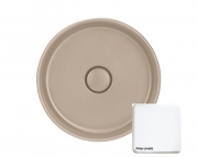 Systemceram KeraDomo PATERA 40 Aufsatzwaschbecken in Polar (matt), mit 5 Jahren Garantie