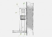 berbel Deckenlifthaube Skyline Frame BDL 140 SKF, Rauchglas grau, Regal links + rechts, 1050244, mit 5 Jahren Garantie