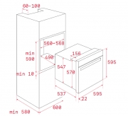 Teka IOVEN, Einbau-Backofen, EEK: A+, mit 5 Jahren Garantie!