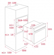 Teka HSB 615, Einbau-Backofen, EEK: A, mit 5 Jahren Garantie!