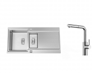 Naber-CONTURA� Chiave 2 Einbausp�le, Set inkl. Armatur, 1041023