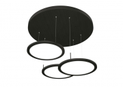 LUMICA Plate 3R LED Pendelleuchte, schwarz matt, 7065031