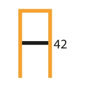 Naber Tablon Zesen 2, Hocker in 2 Farbvarianten erhltlich, Gestell Edelstahl
