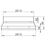 Naber COMPAIR SF-BA 150 Adapter, 4061035