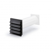 Naber COMPAIR K-Klima-R 125/125 Mauerkasten, anthrazit, 4021077