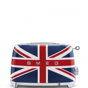 SMEG TSF01UJEU Toaster, 2 Scheiben, Farbe Union Jack