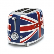 SMEG TSF01UJEU Toaster, 2 Scheiben, Farbe Union Jack