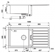 Naber-CONTURA� Ondas 2 Einbausp�le, Set inkl. Armatur, 1041025