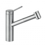 Kludi Tangenta 3 Auszugsbrause Hochdruck Edelstahl, 5023049