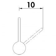 Linea Bello 3 edelstahlfinish, Hochdruck, 5011215