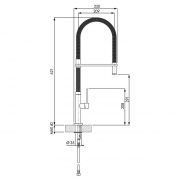 Linea Bello 5 chrom, Hochdruck, 5011218